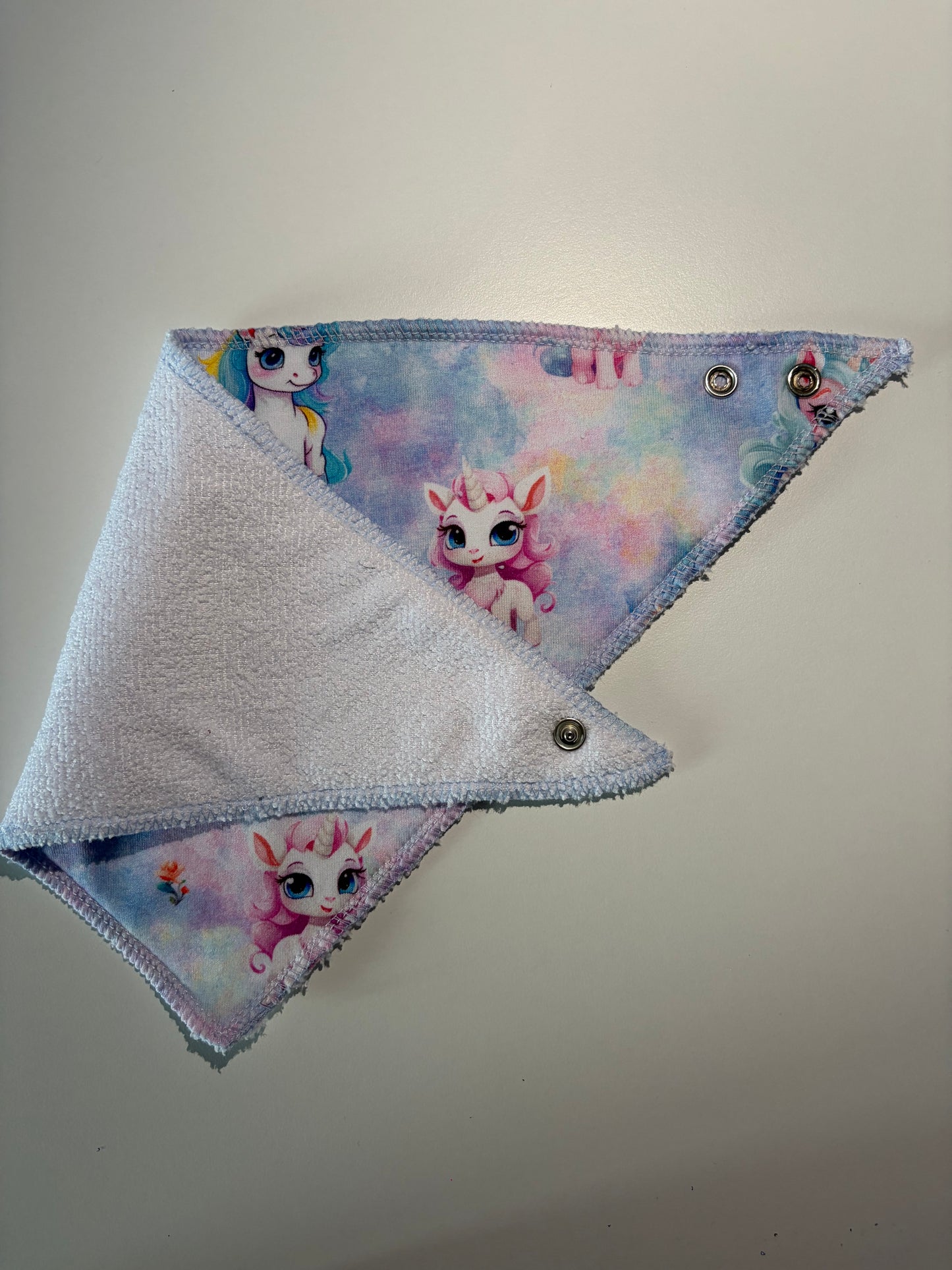 Unicorn Dribble Bib