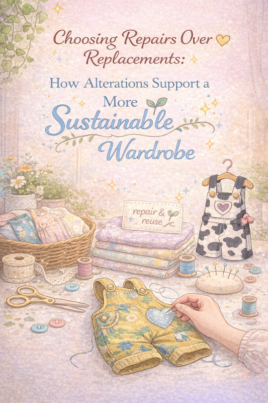 Choosing Repairs Over Replacements: How Alterations Support a More Sustainable Wardrobe - Just So Designs