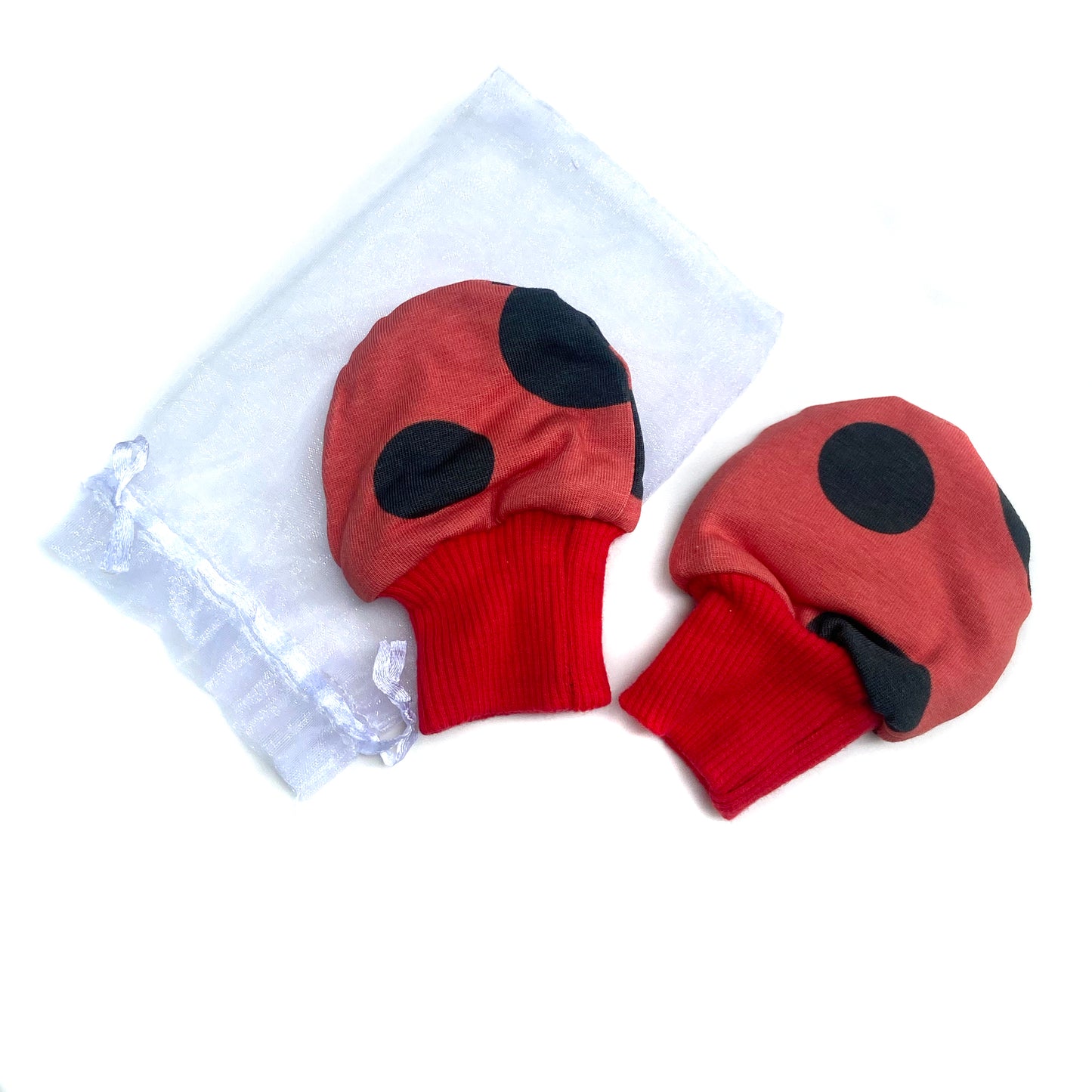 Ladybird Baby Mittens