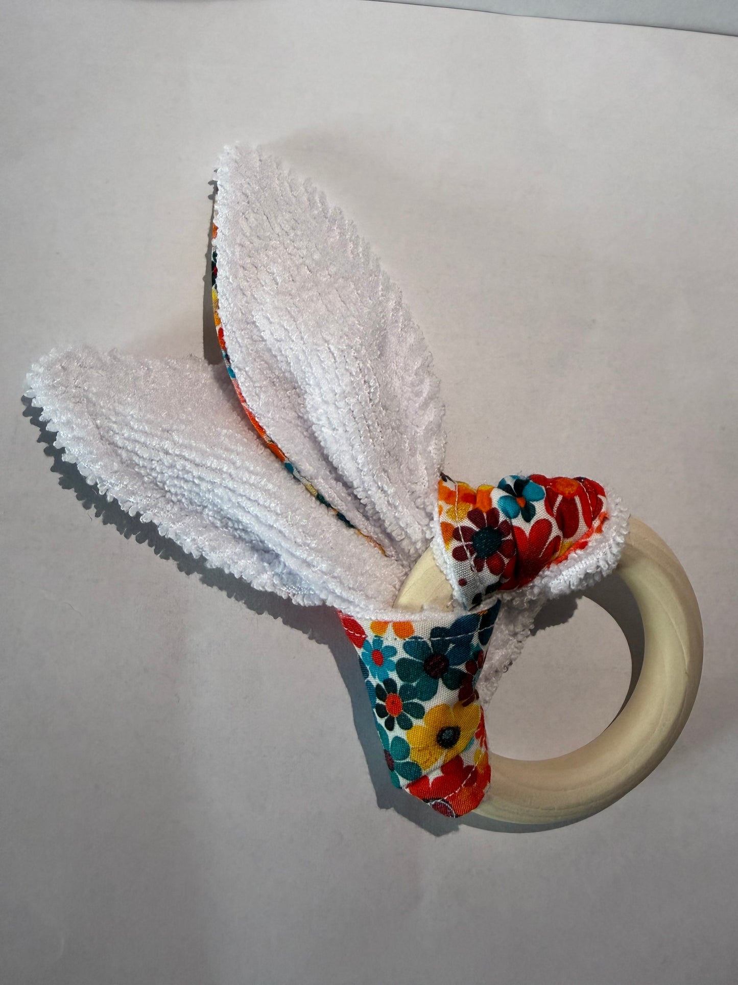 Colourful Floral Rattle