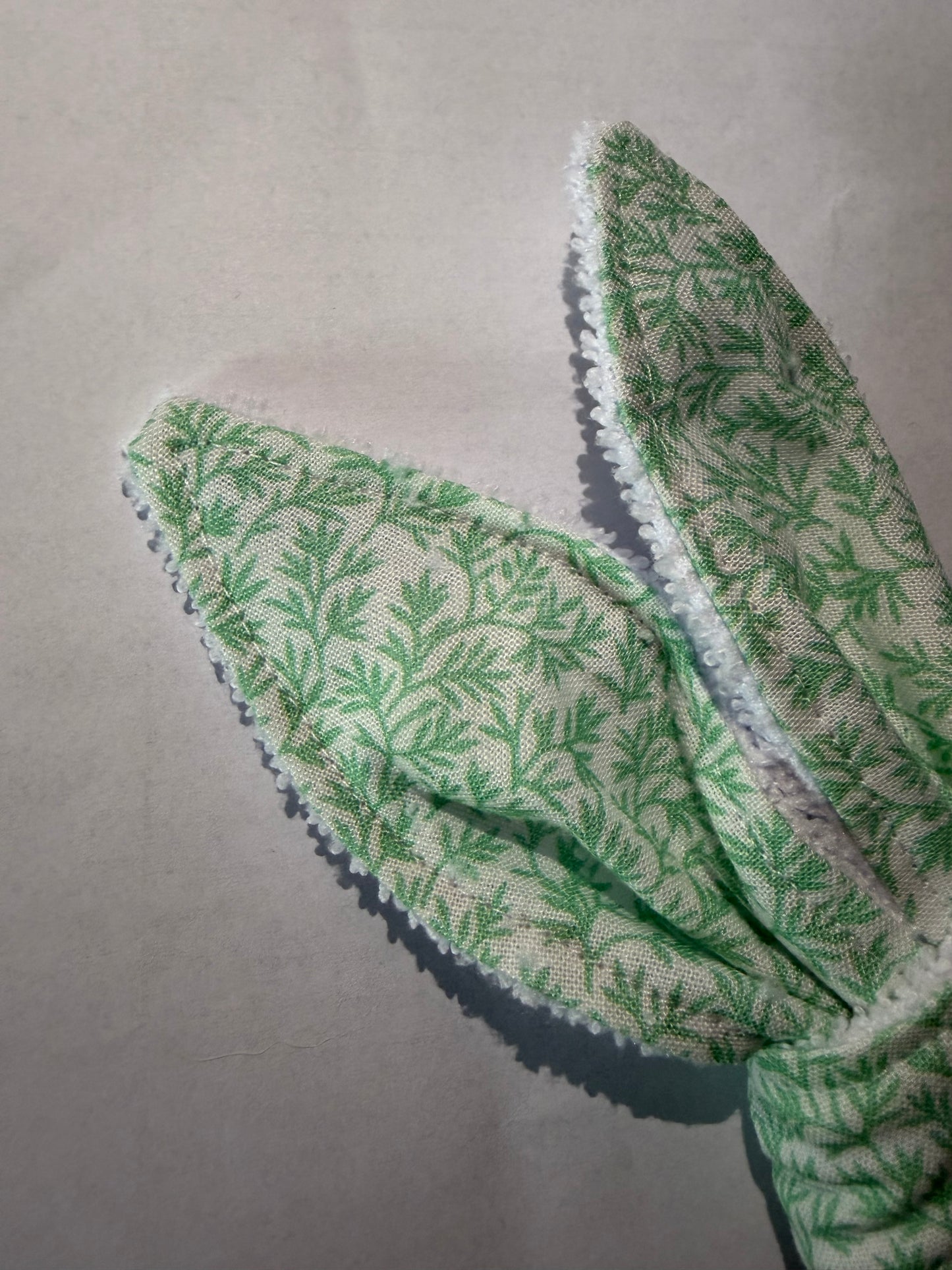 Mint Floral Rattle