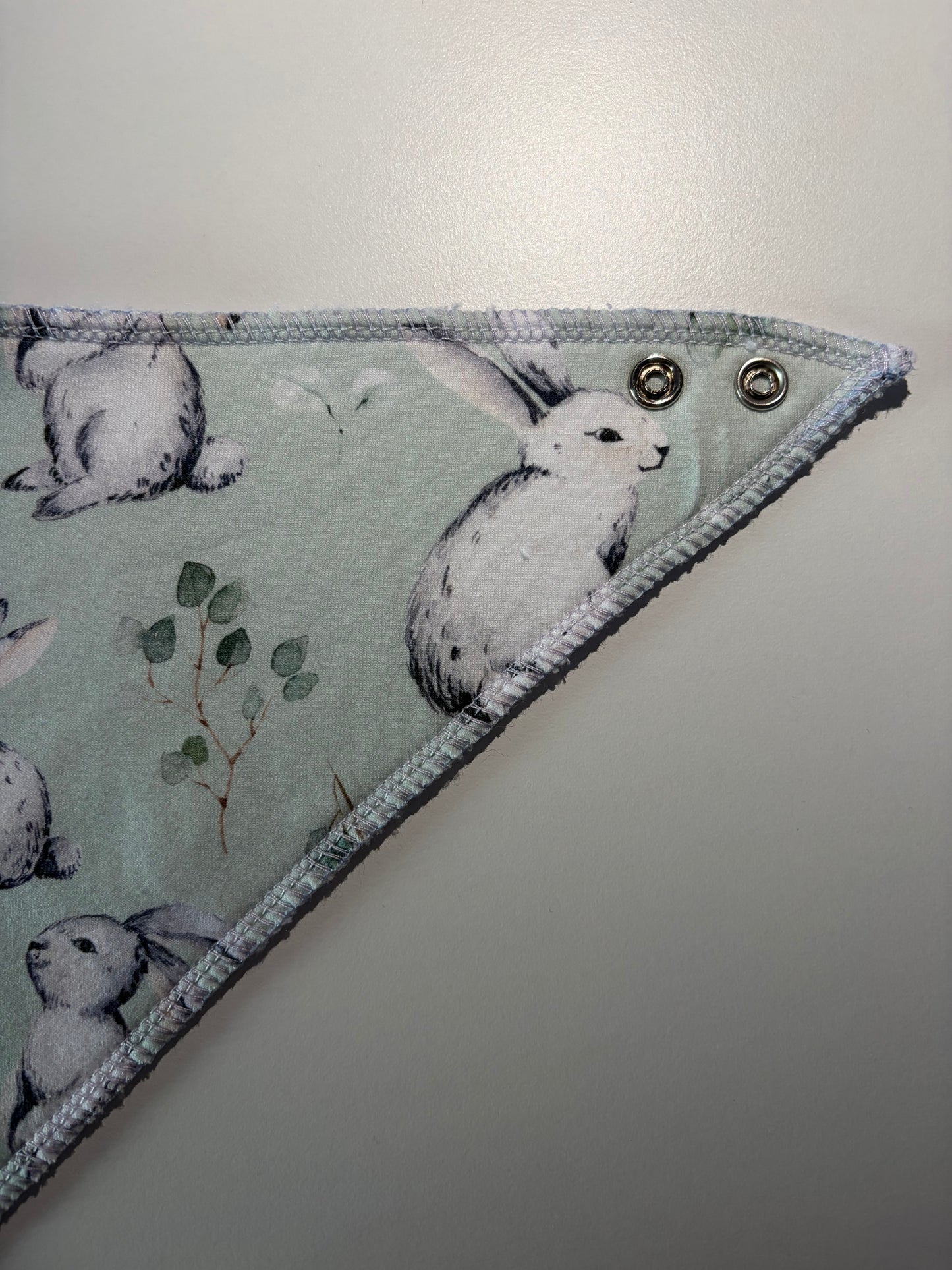 Cute Bunnies Dribble Bib