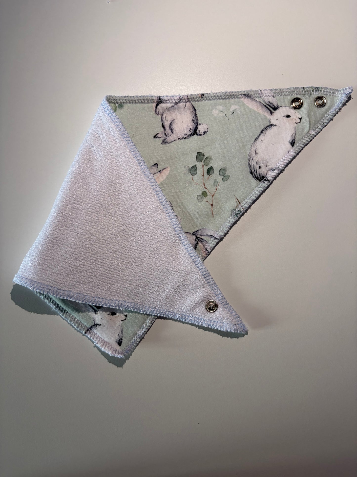 Cute Bunnies Dribble Bib